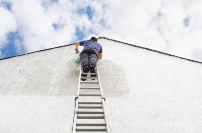 Peinture extérieure à Hèches — façades et ravalement